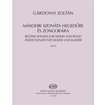 2nd Sonata for Violin and Piano