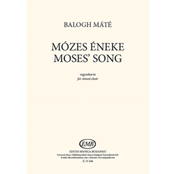 Moses' Song for mixed choir