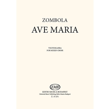 Ave Maria for mixed choir