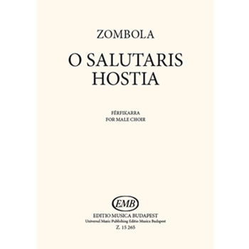 O salutaris hostia for male choir