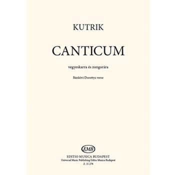 Canticum vegyeskarra es zongorara
