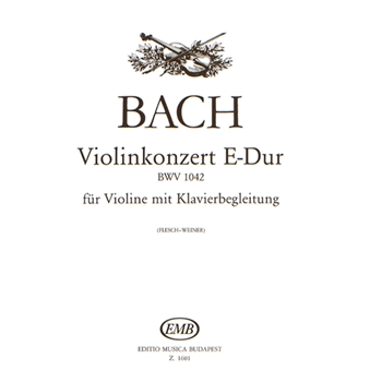 Violin Concerto No. 2, E major BWV 1042