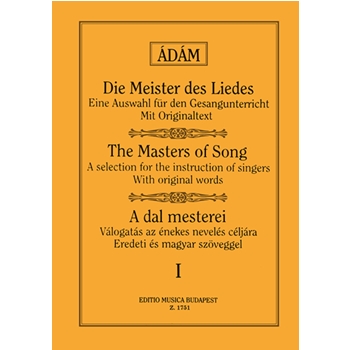 THE MASTERS OF SONG Vol.1 Works of Early Italian, French, German Masters and J. Haydn and W. A. Mozart for All Species of Voice