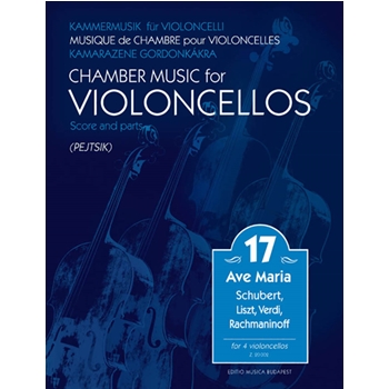 Chamber Music for violoncellos Vol.17 for 4 violoncellos