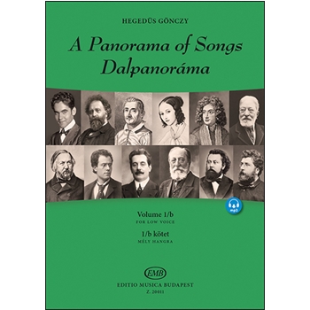 A Panorama of Songs Vol.1/b Easy songs from four centuries in six languages for low voice