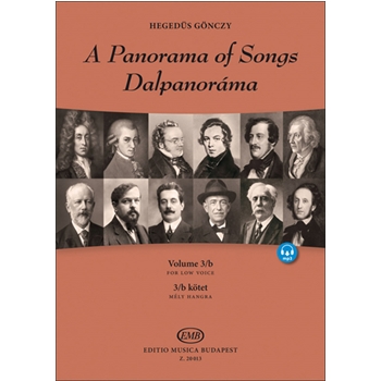 A Panorama of Songs Vol.3/b Easy songs from four centuries in six languages for low voice