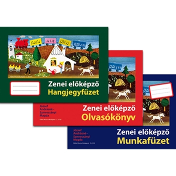 Zenei elokepzo csomag (Olvasokonyv + munkafuzet + hangjegyfuzet)