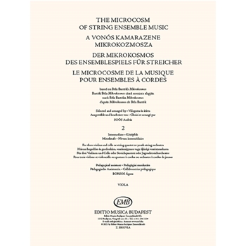 The Microcosm of String Ensemble Music Vol.2 based on Bela Bartok's Mikrokosmos - Intermediate