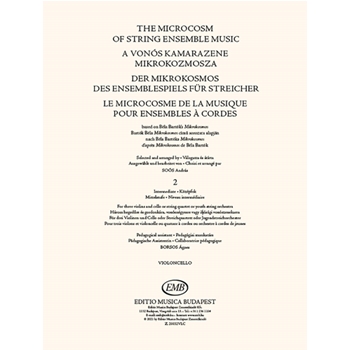 The Microcosm of String Ensemble Music Vol.2 based on Bela Bartok's Mikrokosmos - Intermediate