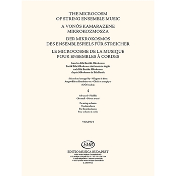 The Microcosm of String Ensemble Music Vol.4 based on Bela Bartok's Mikrokosmos for string orchestra