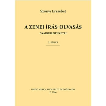 A zenei iras-olvasas gyakorlo fuzetei Vol.5