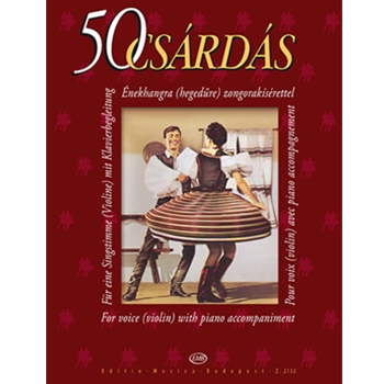 50 Csardas (Czardas) For voice (violin) with piano accompaniment