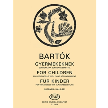 For Children for violoncello with piano accompaniment
