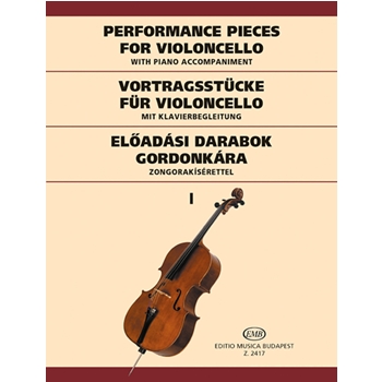 PERFORMANCE PIECES FOR VIOLONCELLO WITH PIANO ACCOMPANIMENT Vol.1