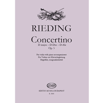 Concertino in D major for violin with piano accompaniment