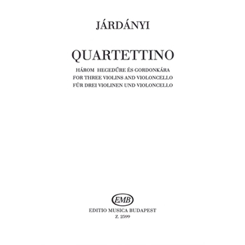 Quartettino for three violins and violoncello