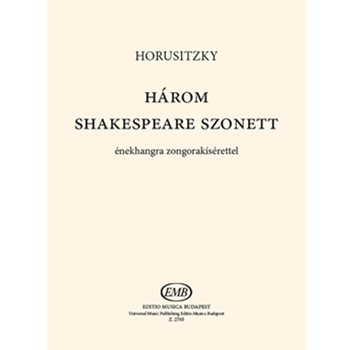 Harom Shakespeare-szonett enekhangra zongorakiserettel