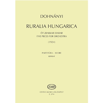 Ruralia Hungarica Five pieces for orchestra