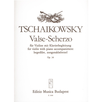Valse-Scherzo for violin with piano accompaniment
