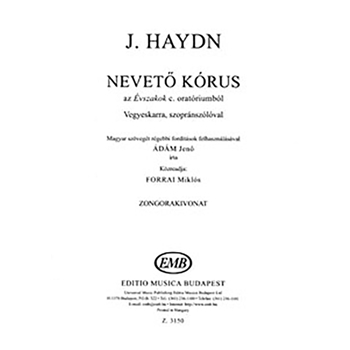 "Ein Madchen, das auf Ehre hielt..." (Neveto korus) from "The Seasons"for soprano solo, SATB, piano
