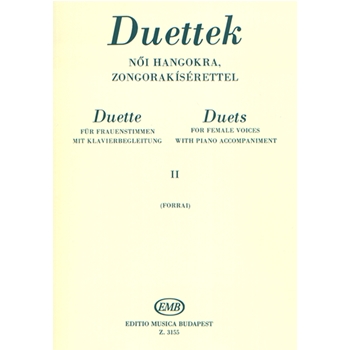DUETS Vol.2 for female voices with piano accompaniment