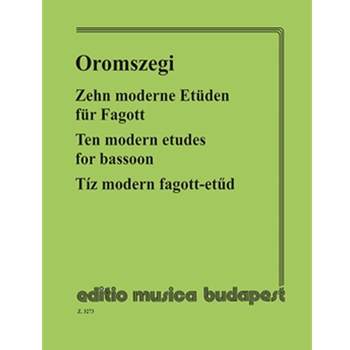 Ten Modern Etudes for bassoon