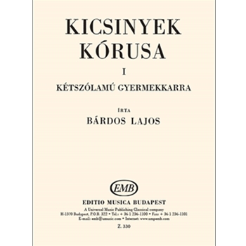 Kicsinyek korusa Vol.1 16 kis gyermekkar ketszolamra