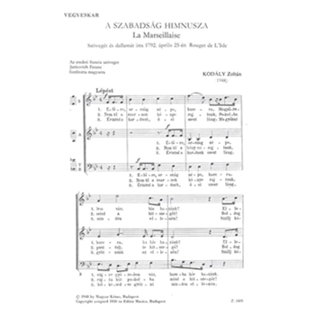 A szabadsag himnusza (La Marseillaise)