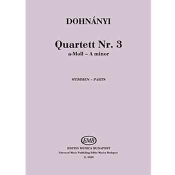 Quartett No. 3 - A minor