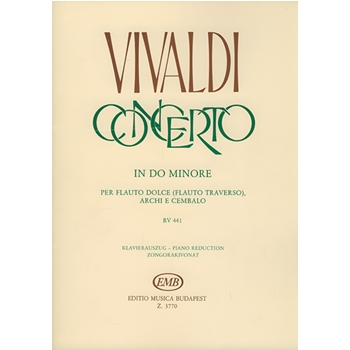 Concerto in do minore per flauto dolce (flauto traverso) e pianoforte RV 441