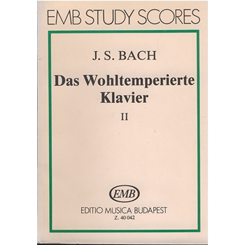 The Well Tempered Clavier II, BWV 870-893