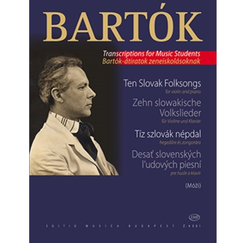 Ten Slovak Folksongs from the Series "For Children"