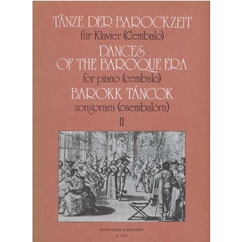 DANCES OF THE BAROQUE ERA Vol.2 for piano (harpsichord)