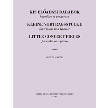 SMALL CONCERT PIECES for violin and piano