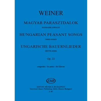 Hungarian Peasant Songs Series 3.