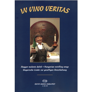 In vino veritas Hungarian revelling songs voice and violin part with piano accompaniment and indication of harmony