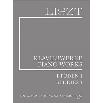 Studies I (Transcendental Etudes) Liszt, Works for Piano Solo, Vol. 1