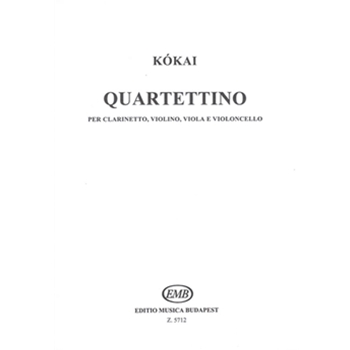 Quartettino for clarinet, violin, viola and violoncello