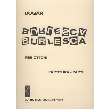 Burlesca for three trumpets, two trombones and tuba