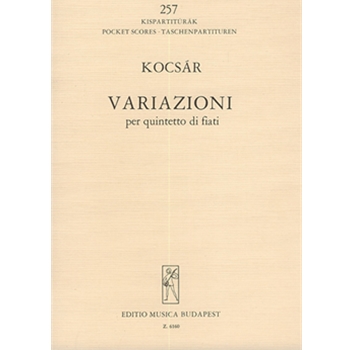 Variazioni for wind quintet