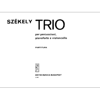 Trio for percussion, piano and violincello