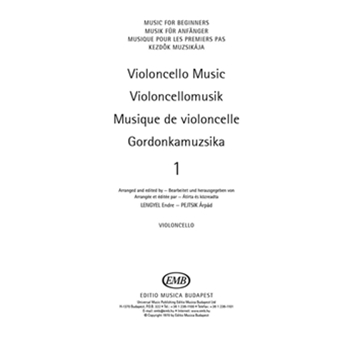 Violoncello Music 1 violoncello part