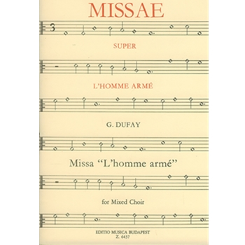 Missa L'homme arme for mixed chorus