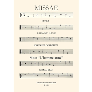 Missa L'homme arme for mixed chorus