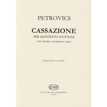Cassazione per quintetto d'ottoni (for three trumpets, trombone and tuba)