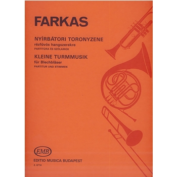 Kleine Turmmusik for three trumpets, four horns, three trombones and tuba
