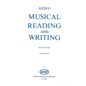 Musical Reading and Writing Vol.3 Pupil's Book