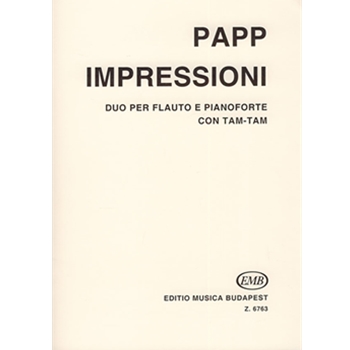 Impressioni Duo for flute and piano with tam-tam