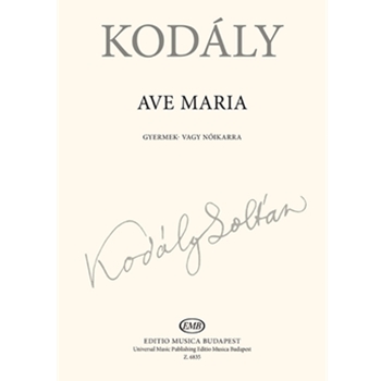 Ave Maria gyermek- vagy noikarra