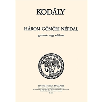 Three Folk-songs from Gomor